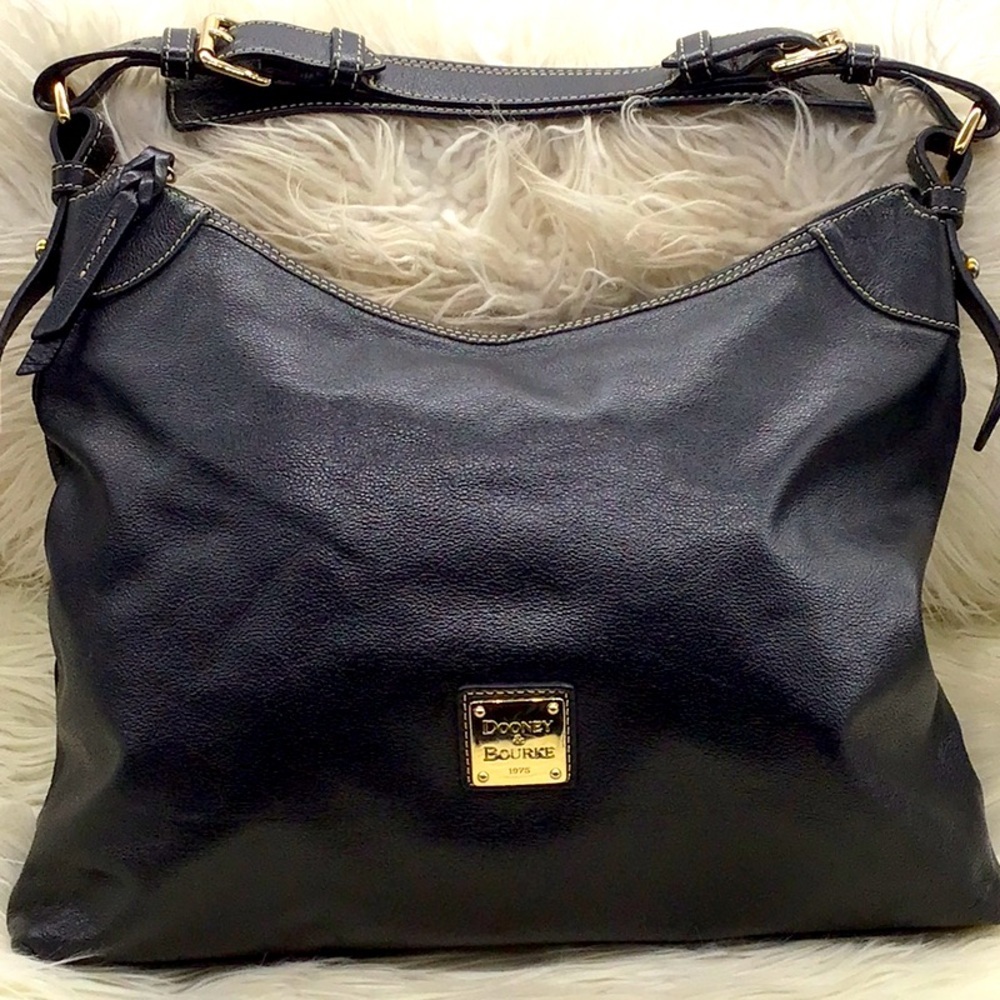 Dooney & Bourke Black Leather Shoulder Bag